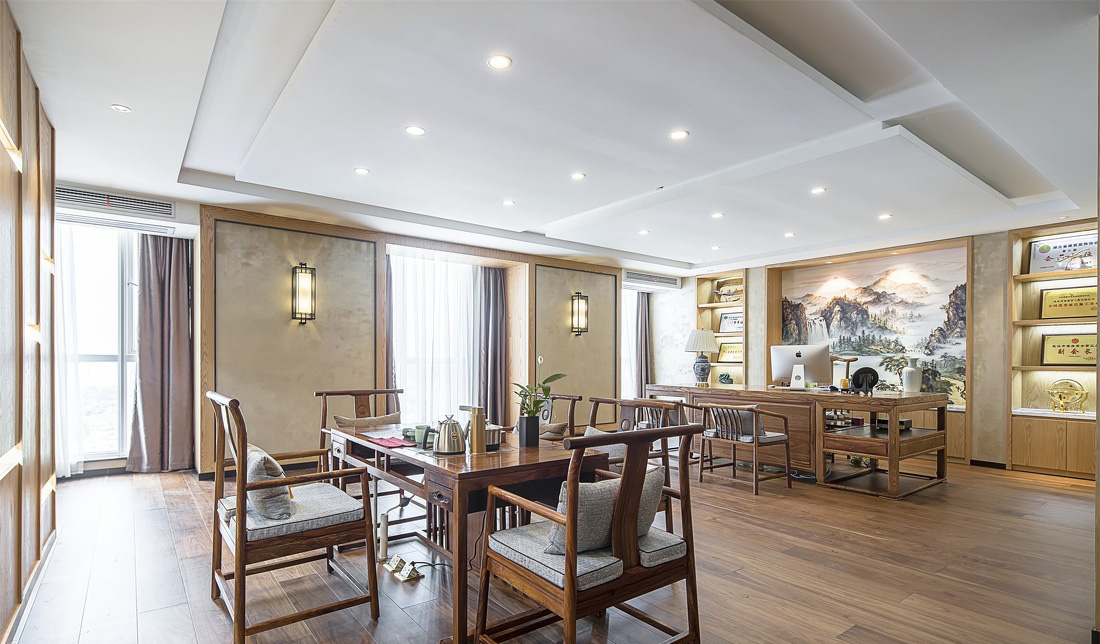 辦公室裝修新中式隔斷和中式隔斷有哪些區(qū)別？