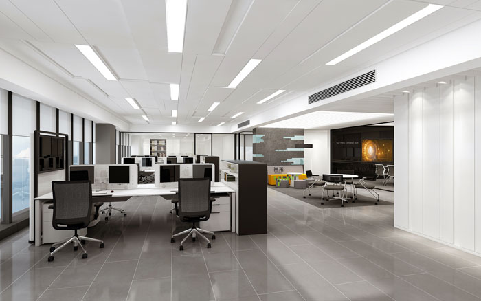 面積辦公室這樣裝修，空間能變大2倍