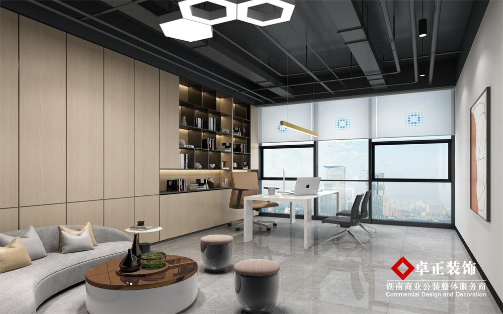 湖南卓正裝飾談辦公室風(fēng)水講究，助你升職加薪